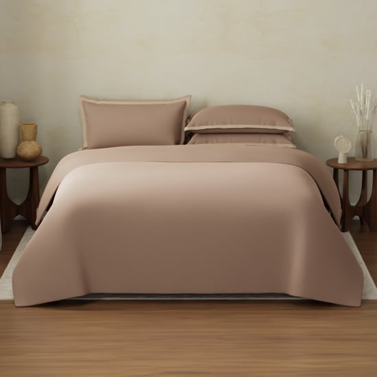 BOUTIQUE LIVING Charm Cotton 400TC 6Pcs Double Bed-In-A-Bag Set