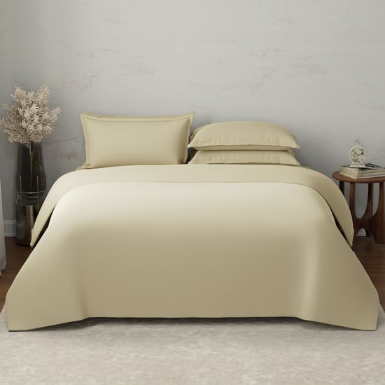 BOUTIQUE LIVING Emblem Cotton 300TC 6Pcs Double Bed-In-A-Bag Set