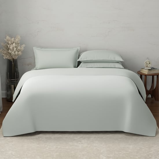 BOUTIQUE LIVING Emblem Cotton 300TC 6Pcs Double Bed-In-A-Bag Set