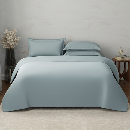 BOUTIQUE LIVING Emblem Cotton 300TC 6Pcs Double Bed-In-A-Bag Set