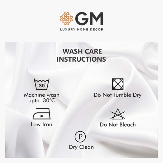 GM Welwetowe Set of 2 Jacquard Cushion Covers - 40x40cm