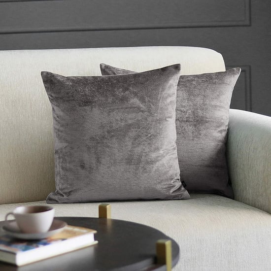 GM Visto Set of 2 Striped Cushion Covers - 45x45cm