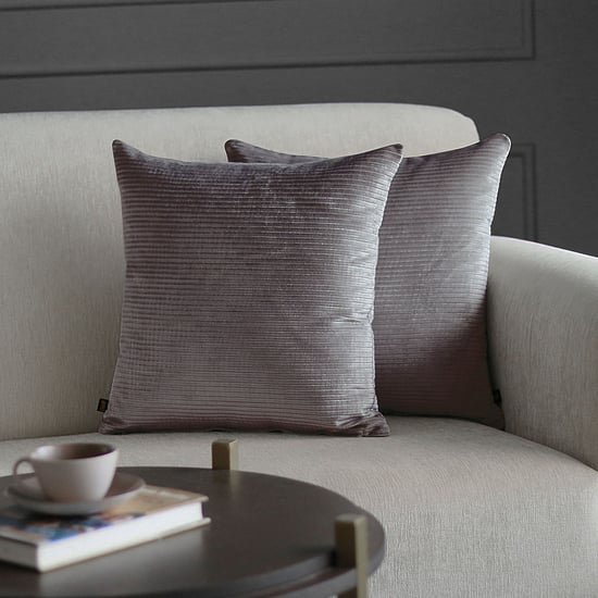 GM Visto Set of 2 Striped Cushion Covers - 45x45cm