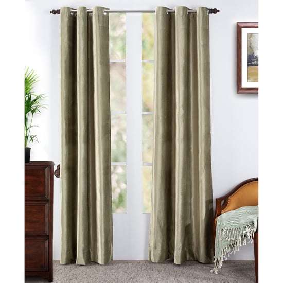 MASPAR Set of 2 Room Darkening Door Curtains - 7.5ft (228cm)
