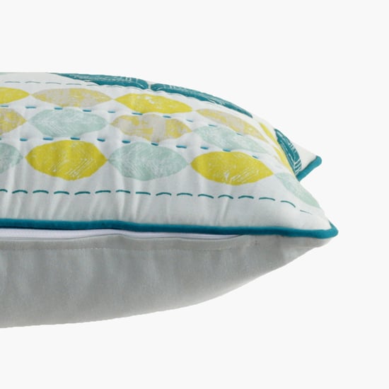 MASPAR Botanical Heritage Embroidered Cushion Cover - 60x35cm