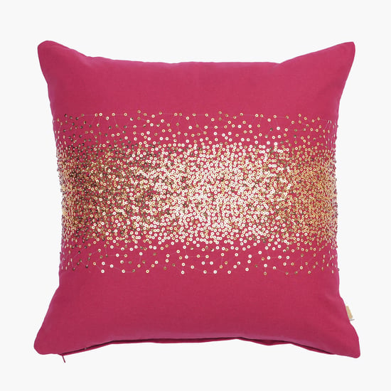 MASPAR Dazzle Set of 2 Sequinned Cushion Covers - 45x45cm