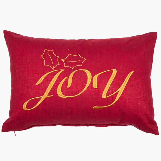 MASPAR Embroidered Cushion Cover - 45x30cm