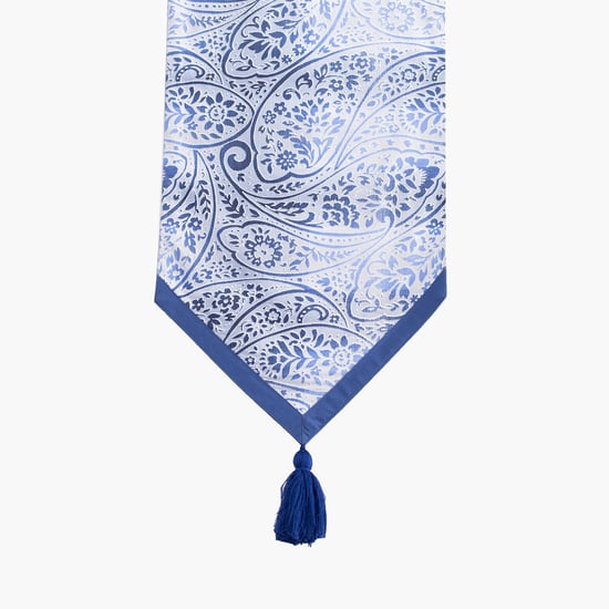MASPAR Folklore Transition Cotton Paisley Print Table Runner