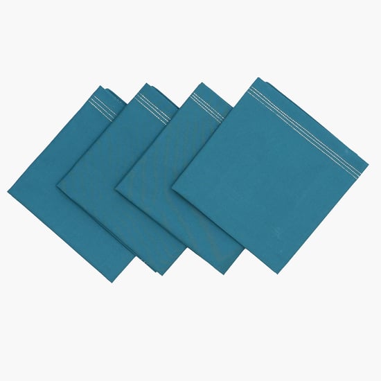 MASPAR Dazzle 6Pcs Cotton Sequinned Table Runner and Napkins Set