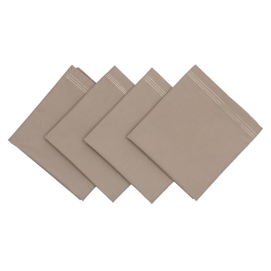 MASPAR Dazzle 6Pcs Cotton Sequinned Table Runner and Napkins Set