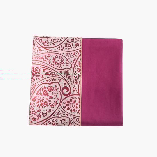 MASPAR Folklore Transition Cotton Paisley Print 6-Seater Table Cover - 213x152cm