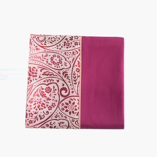 MASPAR Folklore Transition Cotton Paisley Print 8-Seater Table Cover - 305x183cm