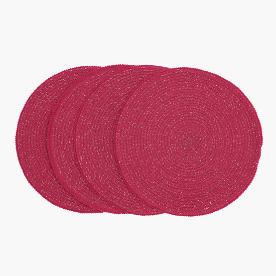 MASPAR Dazzle Set of 4 Cotton Woven Placemats