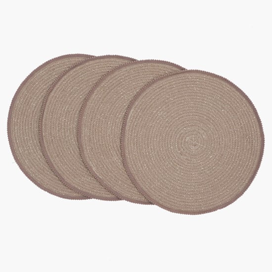 MASPAR Dazzle Set of 4 Cotton Woven Placemats
