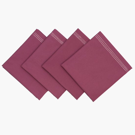 MASPAR Dazzle Set of 4 Cotton Napkins