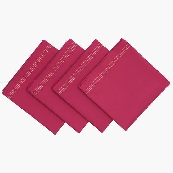 MASPAR Dazzle Set of 4 Cotton Napkins