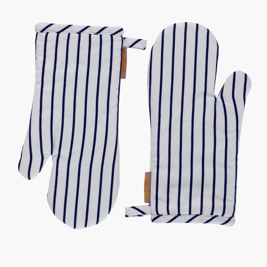 MASPAR Set of 2 Cotton Oven Mitts
