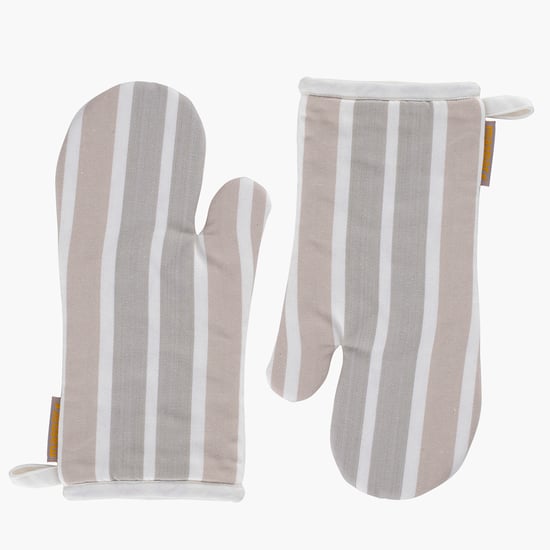 MASPAR Set of 2 Cotton Oven Mitts