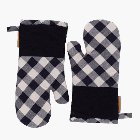 MASPAR Set of 2 Cotton Oven Mitts