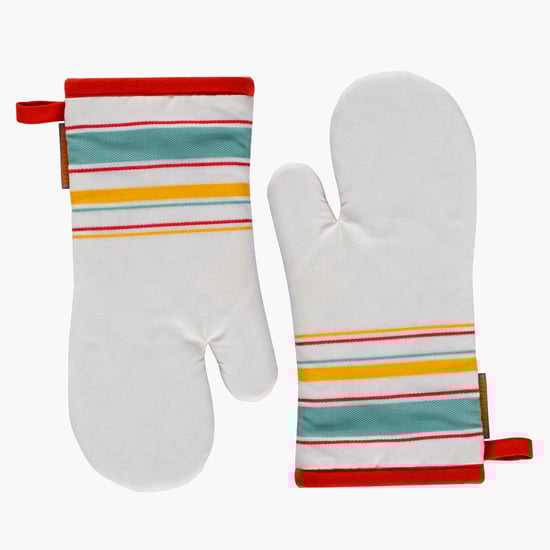 MASPAR Set of 2 Cotton Oven Mitts