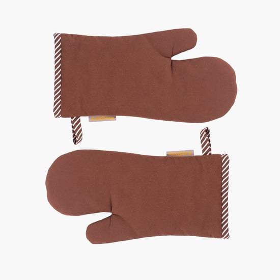 MASPAR Set of 2 Cotton Oven Mitts