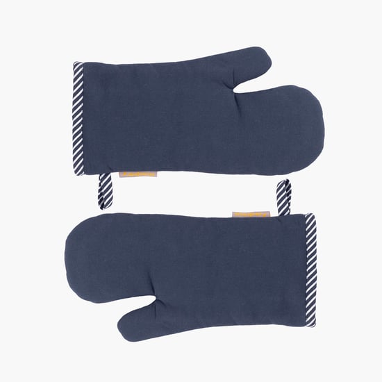 MASPAR Set of 2 Cotton Oven Mitts