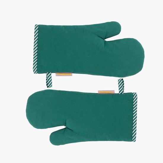MASPAR Set of 2 Cotton Oven Mitts