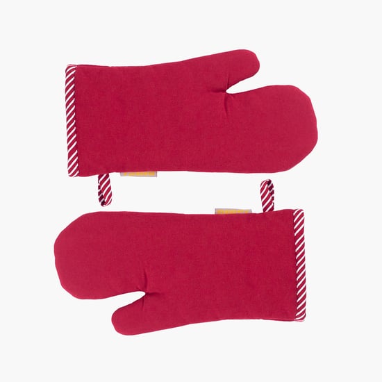MASPAR Set of 2 Cotton Oven Mitts