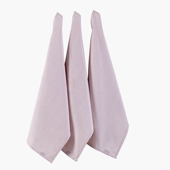 MASPAR Set of 3 Cotton Striped Kitchen Towels