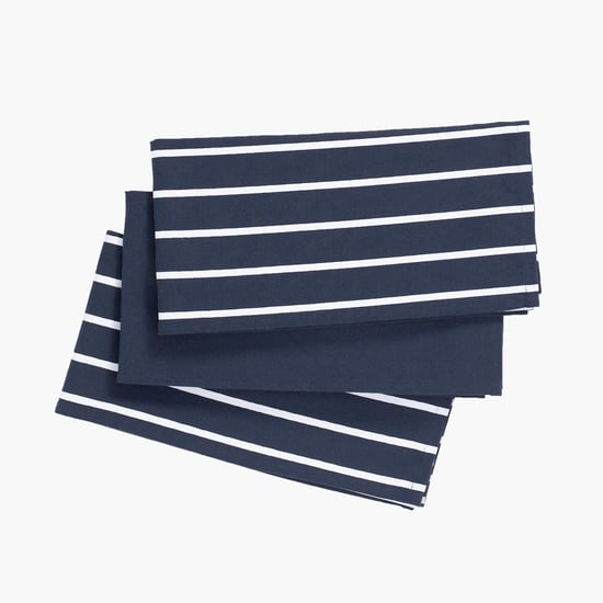 MASPAR Set of 3 Cotton Striped Kitchen Towels
