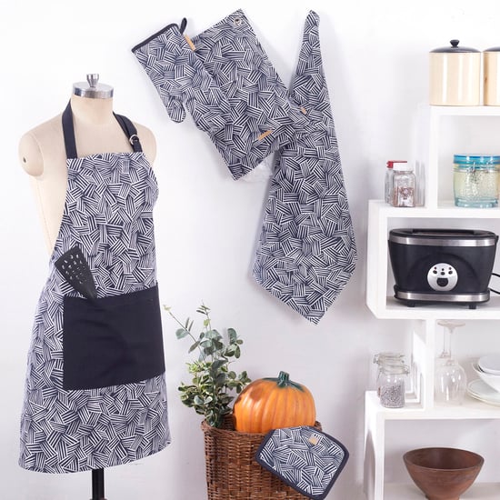 MASPAR 5Pcs Cotton Printed Kitchen Linen Set