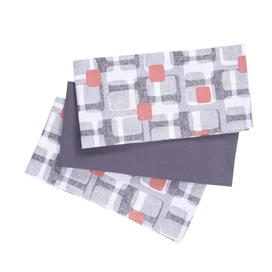 MASPAR Set of 3 Cotton Printed Kitchen Towels