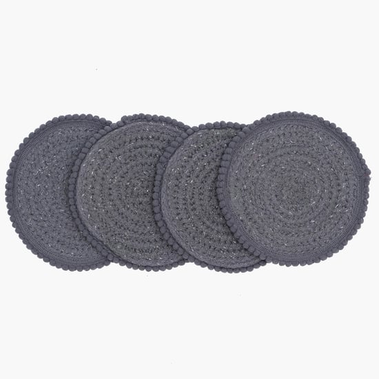 MASPAR Dazzle Set of 4 Cotton Woven Coasters