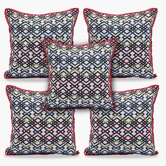 MASPAR Carnival Set of 2 Printed Cushion Cover- 40x40cm