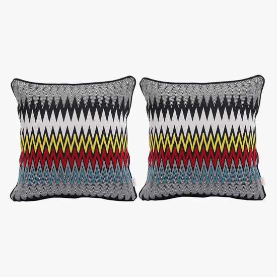 MASPAR Carnival Set of 2 Embroidered Cushion Cover- 40x40cm