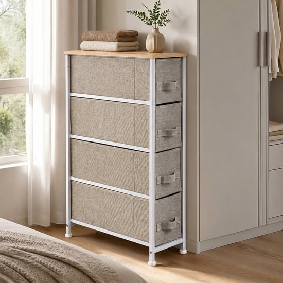 Corsica Jordan Polypropylene 4 Drawer Storage Chest