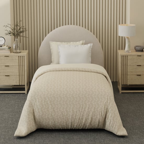 BOUTIQUE LIVING Cottage Garden Cotton Printed Reversible Single Comforter