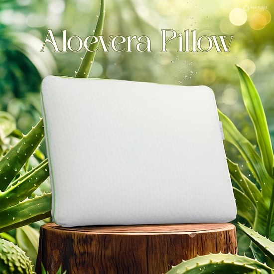 BOUTIQUE LIVING Aloe Vera Pillow - 69x43cm