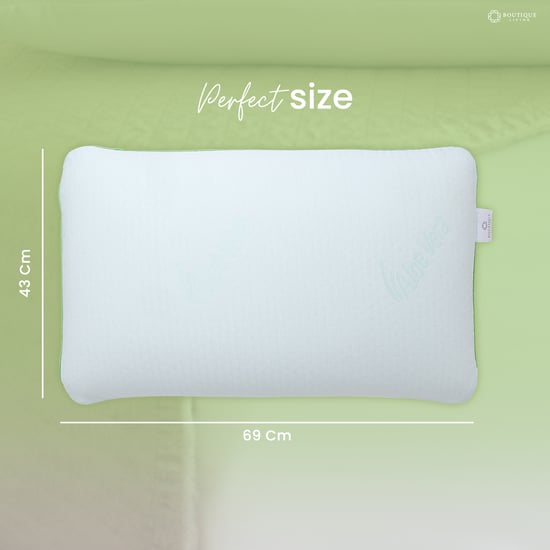 BOUTIQUE LIVING Aloe Vera Pillow - 69x43cm