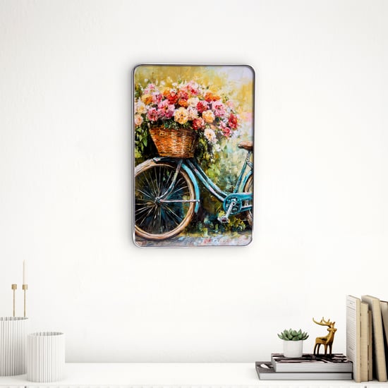 Corsica Aura Bicycle Crystal Painting Picture Frame - 19.5x29.5cm