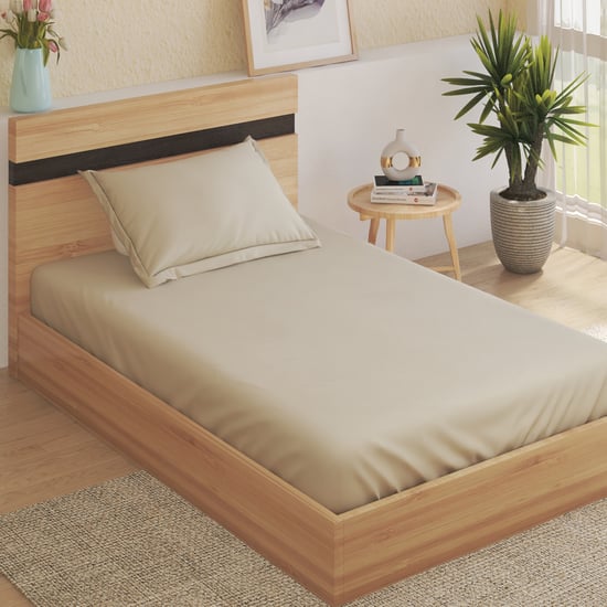 Earthbound Cotton 180TC 2Pcs Single Bedsheet Set