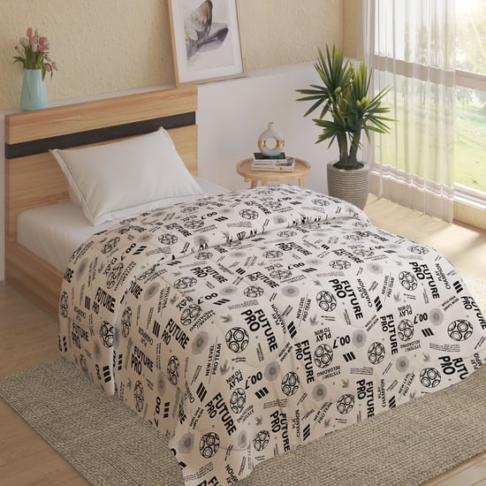 Slate Kids Cotton Printed Reversible Single Comforter