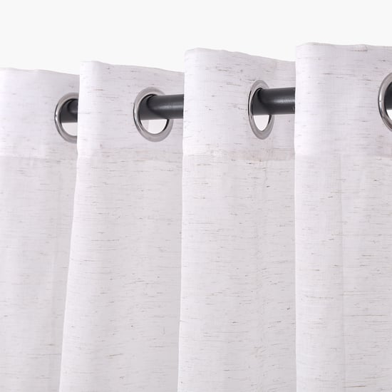 Amaira Veil Set of 2 Sheer Door Curtains - 7.3ft (225cm)
