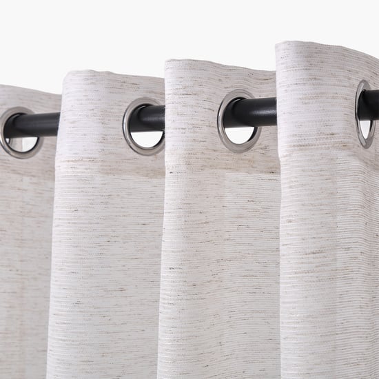 Amaira Whisp Set of 2 Sheer Door Curtains - 8.85ft (270cm)