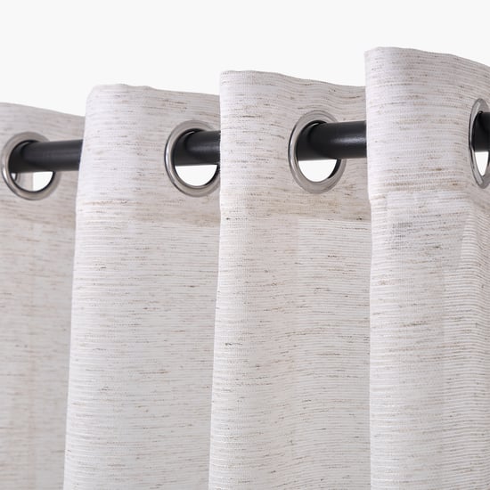 Amaira Whisp Set of 2 Sheer Window Curtains - 5.2ft (160cm)