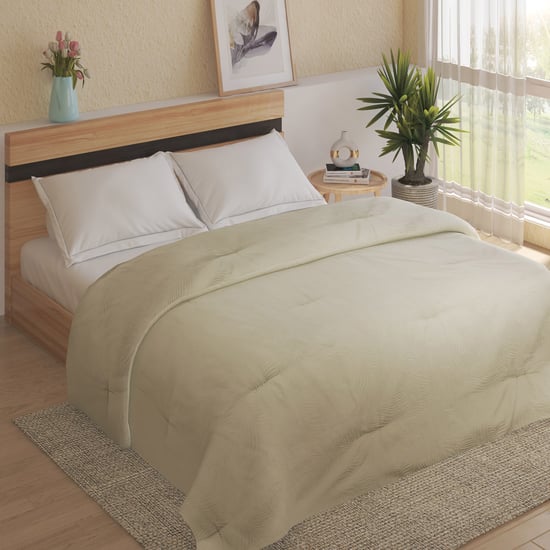 Tranquil Luxe Zebra Cotton Jacquard Reversible Double Comforter