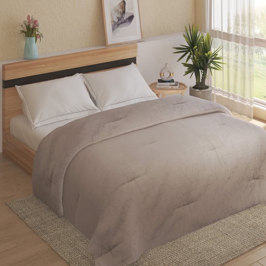 Tranquil Luxe Prism Cotton Jacquard Reversible Double Comforter