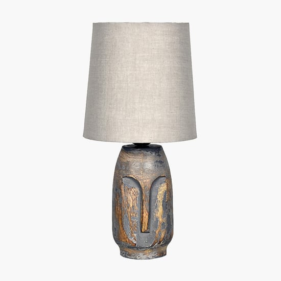 HOMESAKE Wooden Table Lamp