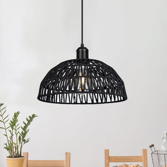 HOMESAKE Rattan Ceiling Lamp