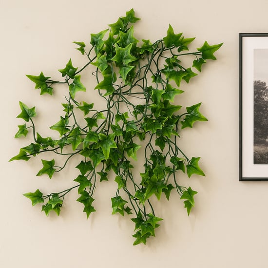 HOMESAKE Set of 2 Artificial Star-Leaf Ivy Vines - 45cm